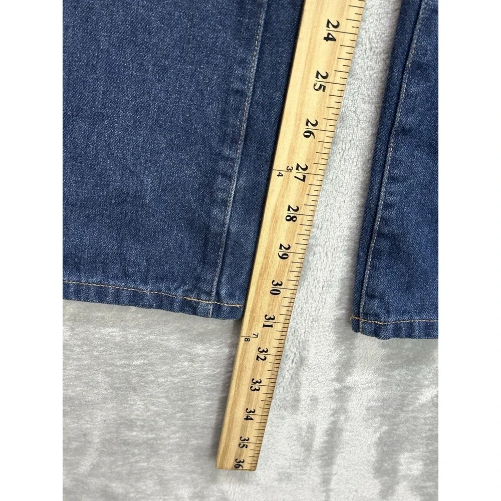 LRG True Taper Jeans Men's 28x31 Dark Indigo Denim Straight Slim Grunge Street